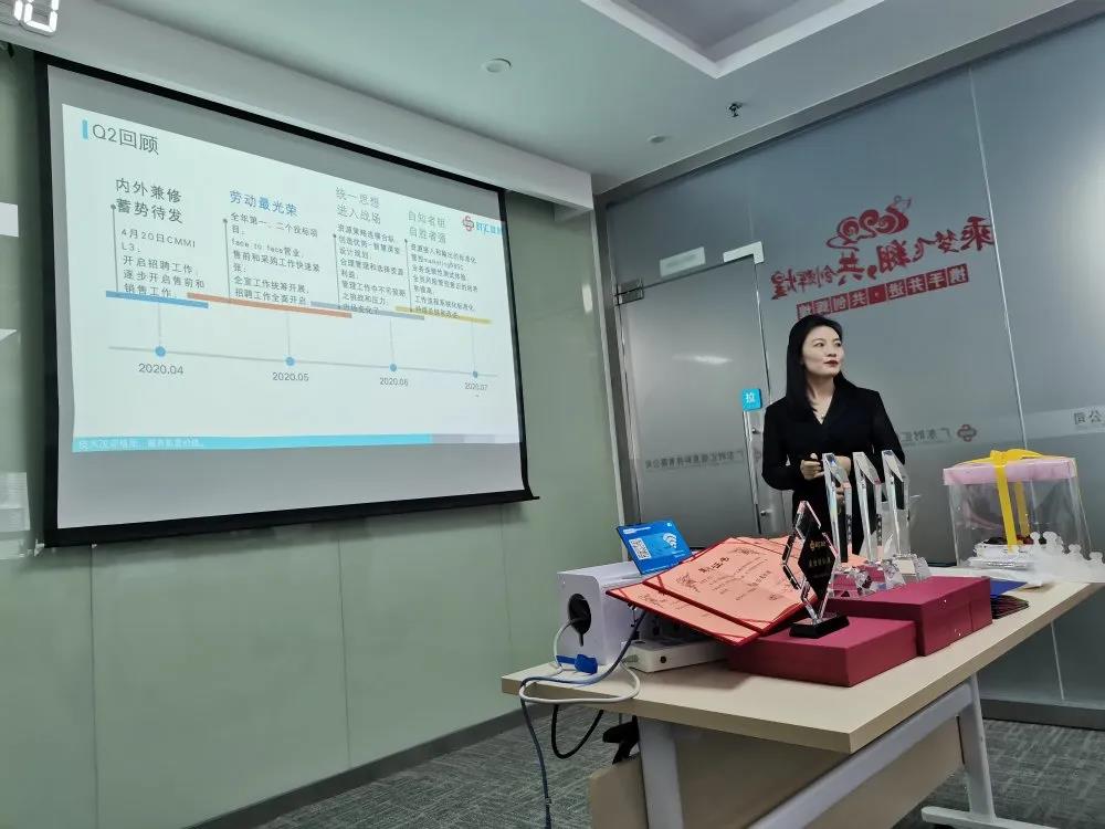 深圳市獵空科技有限公司2020第二季度員(yuán)工(gōng)大(dà)會(huì)暨拓展活動順利舉行(xíng)